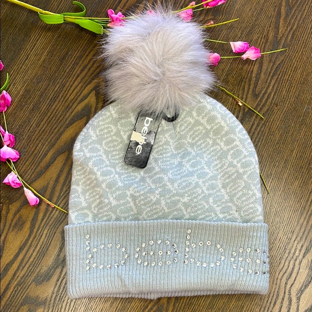 Bebe Tufted Beanie